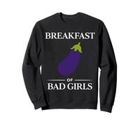 Funny Bad Girls Adult Sport Quote Breakfast of Champions Sudadera