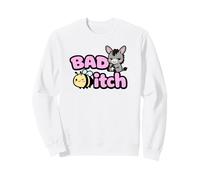 Funny Baddie Bad Girl Cute Kawaii Bee Tough Sassy Actitud Sudadera