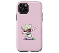 Funny Badminton Player Kids Boys Men Women Shuttlecock Dab Carcasa para iPhone 11 Pro