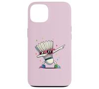Funny Badminton Player Kids Boys Men Women Shuttlecock Dab Carcasa para iPhone 13