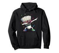 Funny Badminton Player Kids Boys Men Women Shuttlecock Dab Sudadera con Capucha