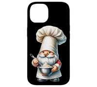 Funny Baker GNOME Dad with Large Baker Hat For Baking Mom Carcasa para iPhone 14