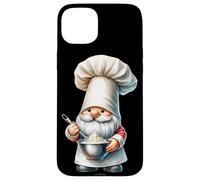 Funny Baker GNOME Dad with Large Baker Hat For Baking Mom Carcasa para iPhone 15 Plus