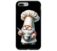 Funny Baker GNOME Dad with Large Baker Hat For Baking Mom Carcasa para iPhone 7 Plus/8 Plus