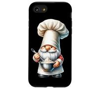 Funny Baker GNOME Dad with Large Baker Hat For Baking Mom Carcasa para iPhone SE (2020) / 7/8