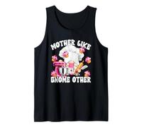 Funny Baking GNOME For Women Who Love To Bake Pink Muffins Camiseta sin Mangas