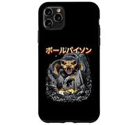 Funny Ball Python Snake Kaiju Monster Japonés Carcasa para iPhone 11 Pro Max