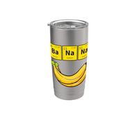 Funny Banana Chemical Periodic Table of Elements Ba Na NA Vaso térmico de acero inoxidable de doble pared