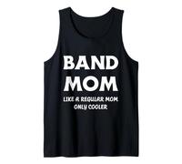 Funny Band Mom Like A Normal Mother Only Cooler Momma Mum Camiseta sin Mangas