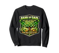 Funny Bank of Dad Fast Cash No Credit Check Día del Padre Papa Sudadera