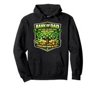 Funny Bank of Dad Fast Cash No Credit Check Día del Padre Papa Sudadera con Capucha