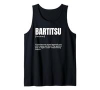 Funny Bartitsu Victorian Martial Arts Diccionario Definición Camiseta sin Mangas