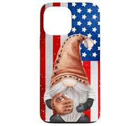 Funny Baseball Catcher For Mom American Flag Patriotic GNOME Carcasa para iPhone 13 Pro MAX