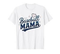 Funny Baseball Mama Print Softball Mom Mother's Day Camiseta
