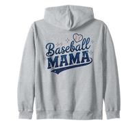 Funny Baseball Mama Print Softball Mom Mother's Day Sudadera con Capucha