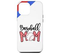 Funny Baseball Mom Leopard Print 4 Softball Mom Mother's Day Carcasa para iPhone 12 Pro MAX