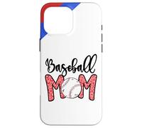 Funny Baseball Mom Leopard Print 4 Softball Mom Mother's Day Carcasa para iPhone 16 Pro MAX