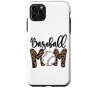 Funny Baseball Mom Leopard Print Softball Mom Mother's Day Carcasa para iPhone 11 Pro MAX