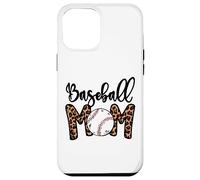 Funny Baseball Mom Leopard Print Softball Mom Mother's Day Carcasa para iPhone 12 Pro MAX