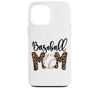 Funny Baseball Mom Leopard Print Softball Mom Mother's Day Carcasa para iPhone 13 Pro MAX