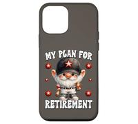 Funny Baseball Retirement Plan For Men And Retired Dad Coach Carcasa para iPhone 12 mini