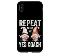 Funny Baseball Saying For Kids Coach Repeat After Me Yes Sir Carcasa para iPhone XS MAX