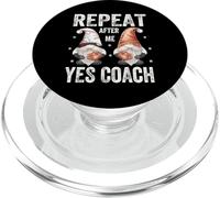 Funny Baseball Saying For Kids Coach Repeat After Me Yes Sir PopSockets PopGrip para MagSafe
