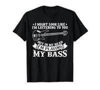 Funny Bass Guitar Lover Graphic Mujeres y Hombres Bass Player Camiseta