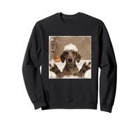 Funny Bathtub Dog Dachshund Selfie Sudadera