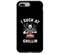 Funny BBQ Fail Burn The Food 4 de julio Grillin Grilling Men Carcasa para iPhone 7 Plus/8 Plus