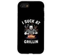 Funny BBQ Fail Burn The Food 4 de julio Grillin Grilling Men Carcasa para iPhone SE (2020) / 7 / 8