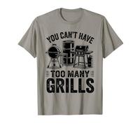 Funny BBQ You Can't Have Too Many Grills Camiseta