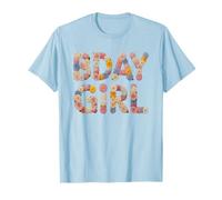Funny Bday Girl Cottagecore Cumpleaños Celebra Bestie Camiseta