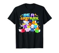 Funny Be A Lucky Block Brainrot para niños, Adolescentes Camiseta