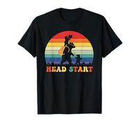Funny Bear Head Start Regreso a la Escuela Maestro Estu Camiseta