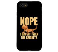 Funny Bearded Dragon Meme Nope I Haven't Seen The Crickets Carcasa para iPhone SE (2020) / 7/8