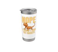 Funny Bearded Dragon Meme Nope I Haven't Seen The Crickets Vaso térmico de acero inoxidable de doble pared