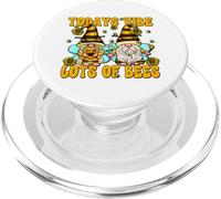 Funny Bee Quote For Women and Beekeeper Cute Honey Bee GNOME PopSockets PopGrip para MagSafe
