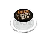 Funny Beer Crew Busca Apoyo y Amantes del Alcohol PopSockets PopGrip para MagSafe