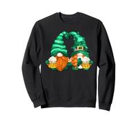 Funny Beer Drinking Graphic St Patricks Day GNOME Couple Sudadera