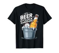 Funny Beer O’Clock National Beer Day Celebration Brew Fan Camiseta