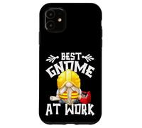 Funny Best Construction Worker GNOME Dad Who Loves Building Carcasa para iPhone 11