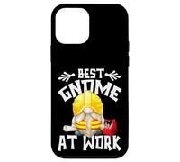 Funny Best Construction Worker GNOME Dad Who Loves Building Carcasa para iPhone 12 Mini