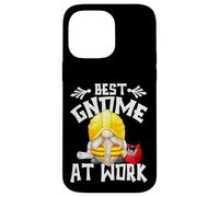 Funny Best Construction Worker GNOME Dad Who Loves Building Carcasa para iPhone 14 Pro MAX