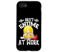 Funny Best Construction Worker GNOME Dad Who Loves Building Carcasa para iPhone SE (2020) / 7/8