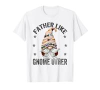 Funny Best Dad Pun For Men with Grandpa Fathers Day GNOME Camiseta