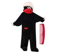 Funny Big Open Mouth Onesie - Adult Costume Jumpsuit, Soft Wearable Pajama Costume for Men Women | Silly Dress Up Onesie for Party