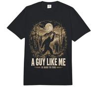 Funny Bigfoot A Guy Like Me Is Hard To Find Sasquatch Comfort Colors Adult Heavyweight T-Shirt
