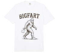 Funny Bigfoot Big Fart Sasquatch Pedos Papá Mordaza Día del Padre Comfort Colors Adult Heavyweight T-Shirt
