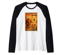 Funny Bigfoot Bruh UFO Alien Loch Ness Monster Abduction Camiseta Manga Raglan
